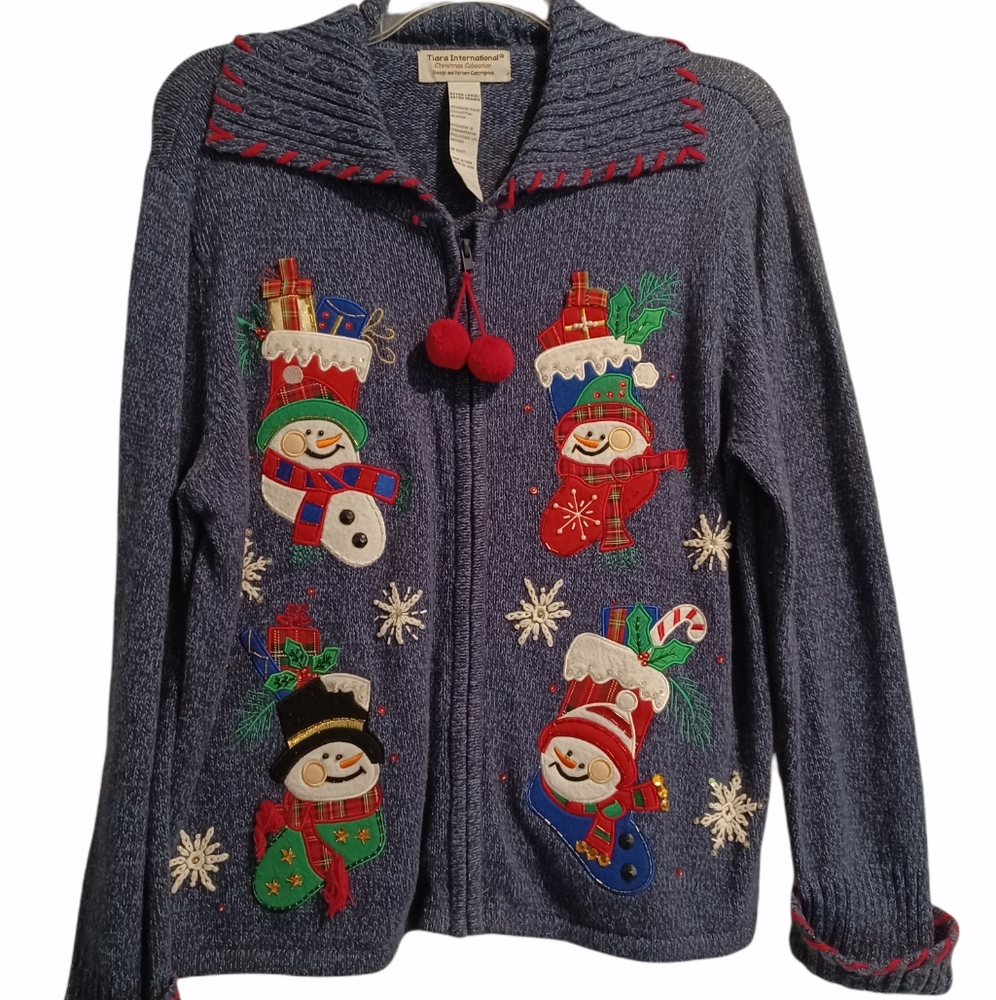 Ugly Christmas Sweater XL Vintage Style